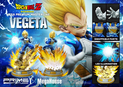 SU RICHIESTA!!!   PRIME 1 - Dragon Ball Z Statue 1/4 Super Saiyan Vegeta 64 cm Statue Dragon Ball