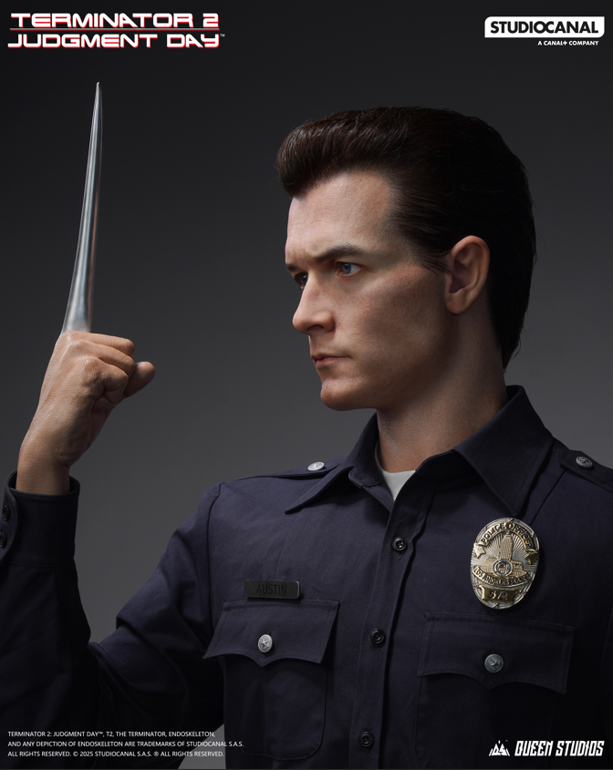 QUEEN STUDIOS - T-1000 Life-Size Bust - Terminator 2