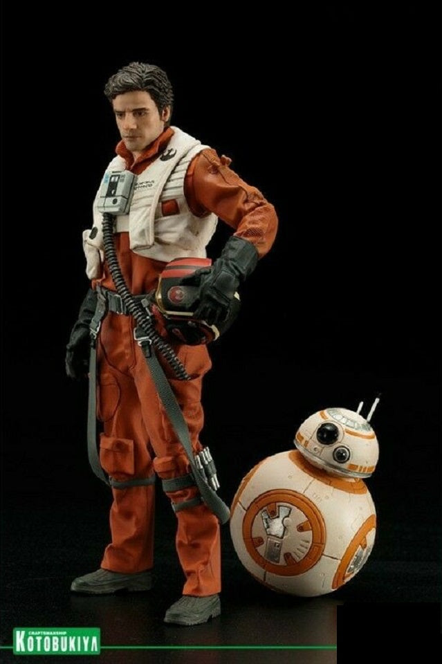 KOTOBUKIYA - Star Wars Poe Dameron & BB-8 Artfx Statue