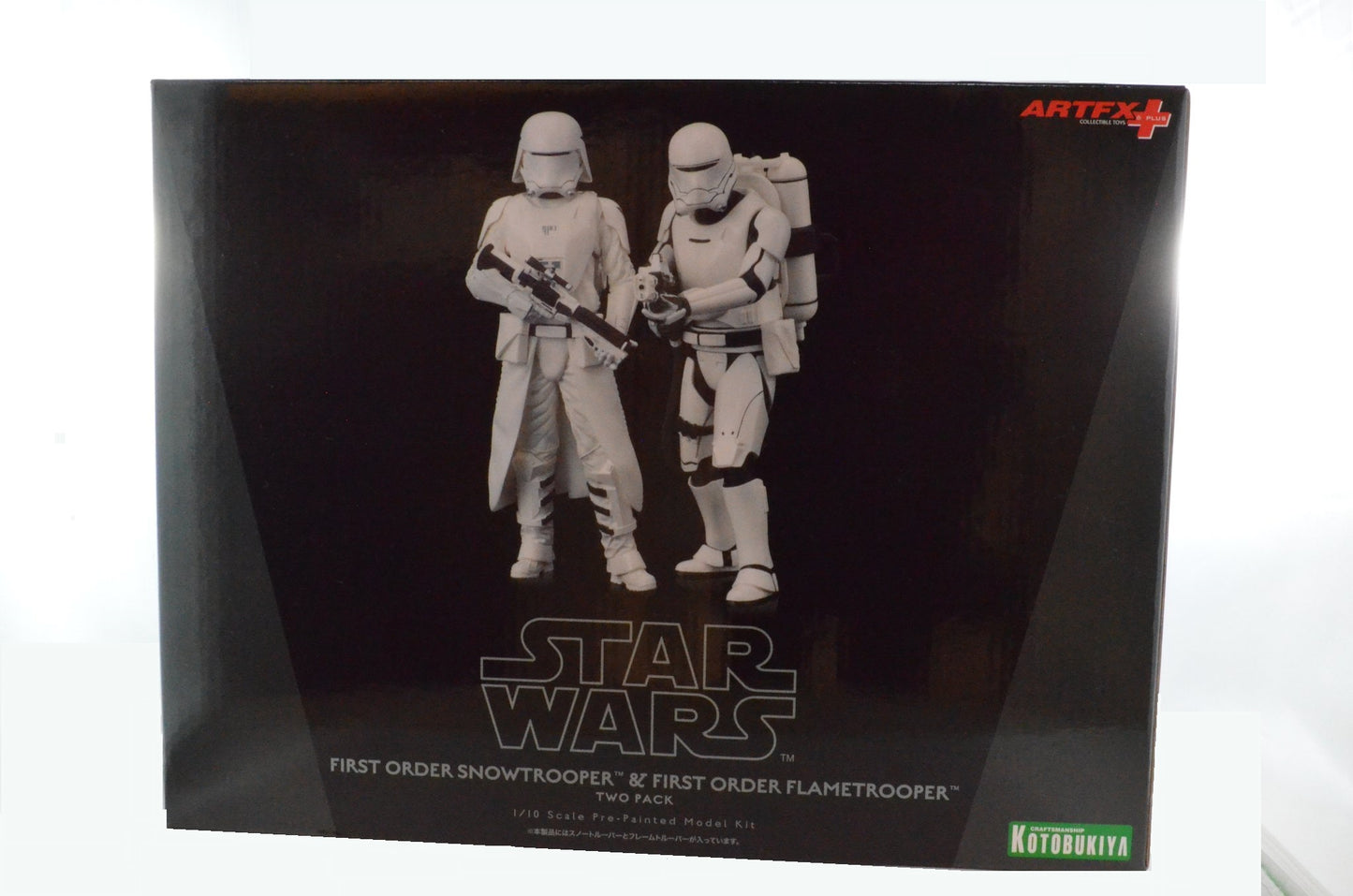 KOTOBUKIYA - Star Wars First Order Snowtrooper & Flame Statue 2 Pack