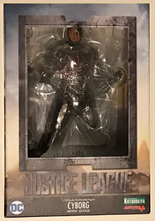 KOTOBUKIYA - Dc Comics - Justice League Movie Cyborg Artfx Statue