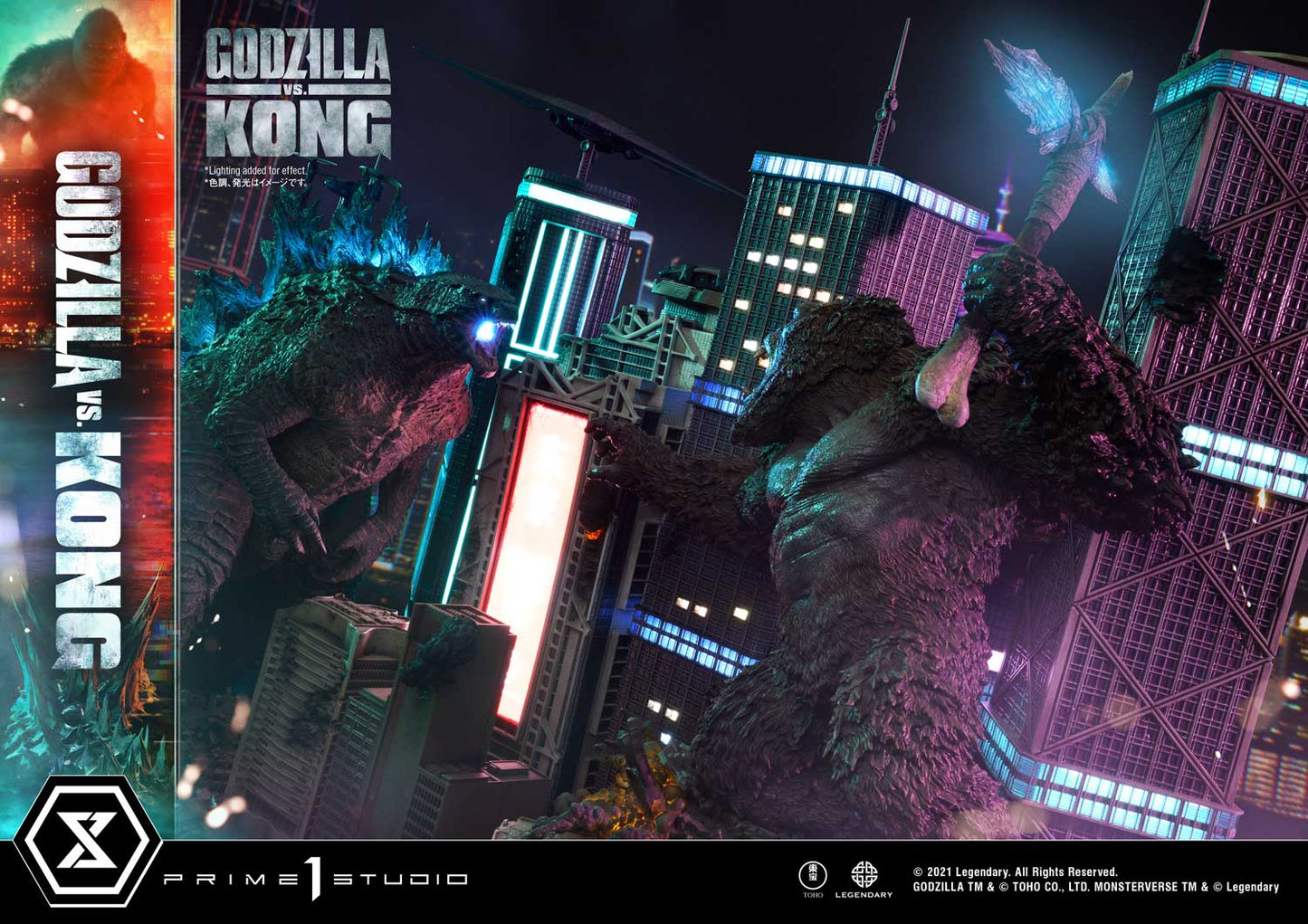 PRIME 1 STUDIOS - Godzilla vs Kong Final Battle Diorama