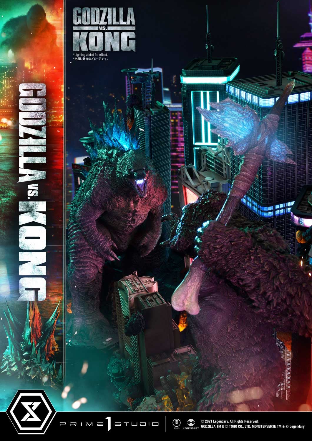 PRIME 1 STUDIOS - Godzilla vs Kong Final Battle Diorama