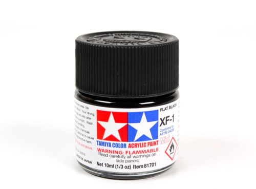 TAMIYA - Flat Black  XF-1