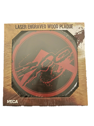 NECA - 300 Laser Engraved Wood Plaque 12 x 12