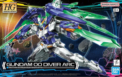 BANDAI MODEL KIT - GUNPLA - Hg Build Metaverse - Gundam 00 Diver Arc 1/144