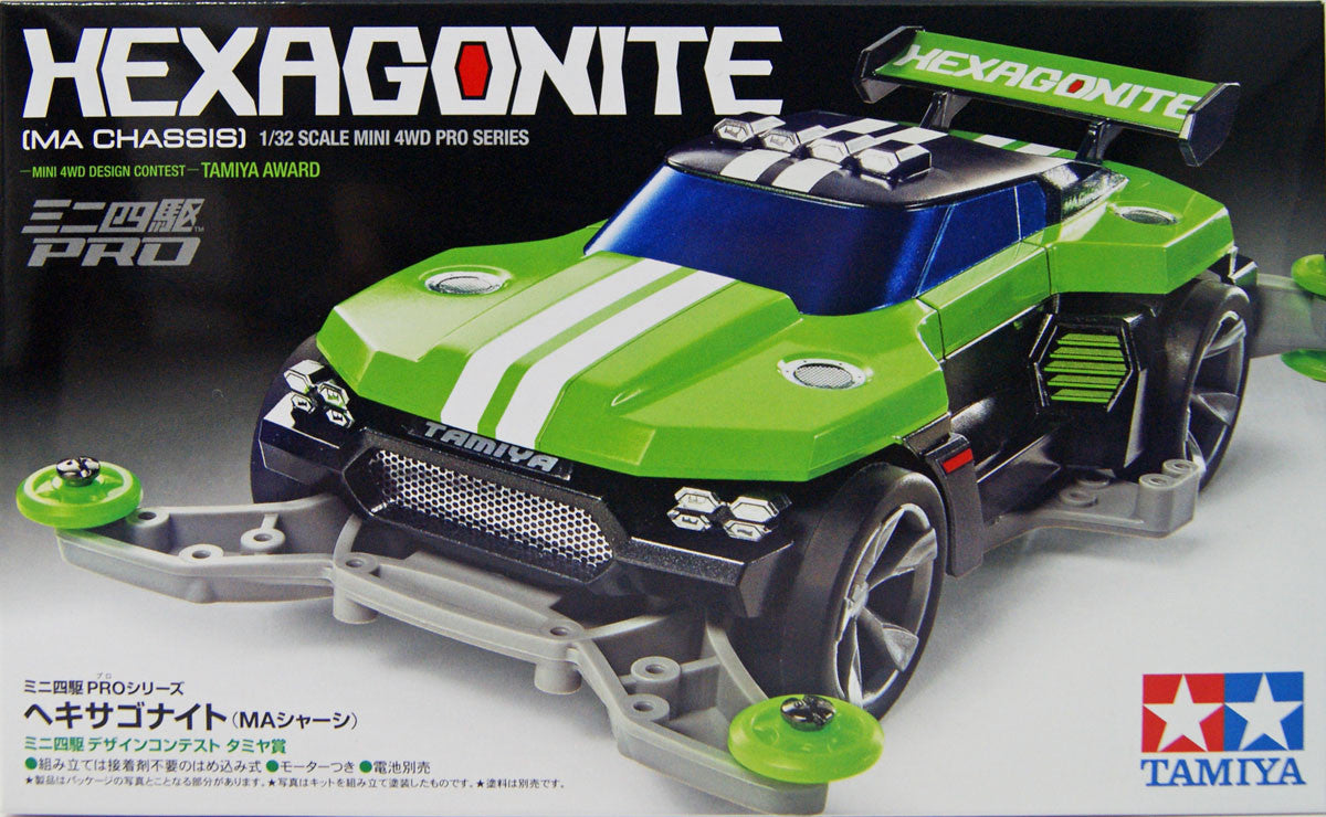 TAMIYA - Mini4WD-PRO HEXAGONITE Telaio MA  1/32