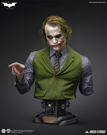 QUEEN STUDIOS - The Dark Knight: The Joker Life-Size Bust