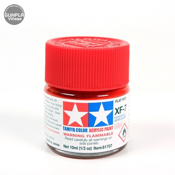 TAMIYA - Flat Red  XF-7