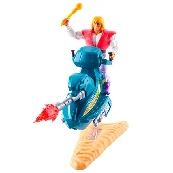 MATTEL - Masters of the Universe - Prince Adam + Sky Sled - Origins Action Figure