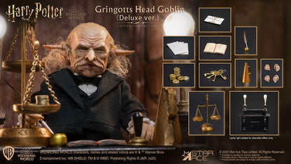 STAR ACE - Harry Potter My Favourite Movie Action Figure 1/6 Gringotts Head Goblin Deluxe Version