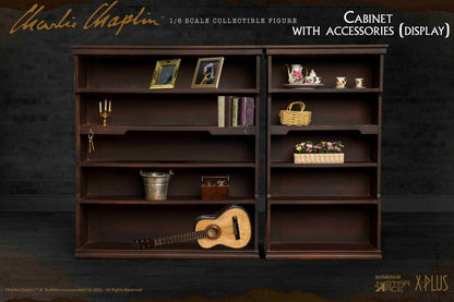 STAR ACE - Charlie Chaplin My Favourite Movie Accessories Set 1:6 Cabinet Set