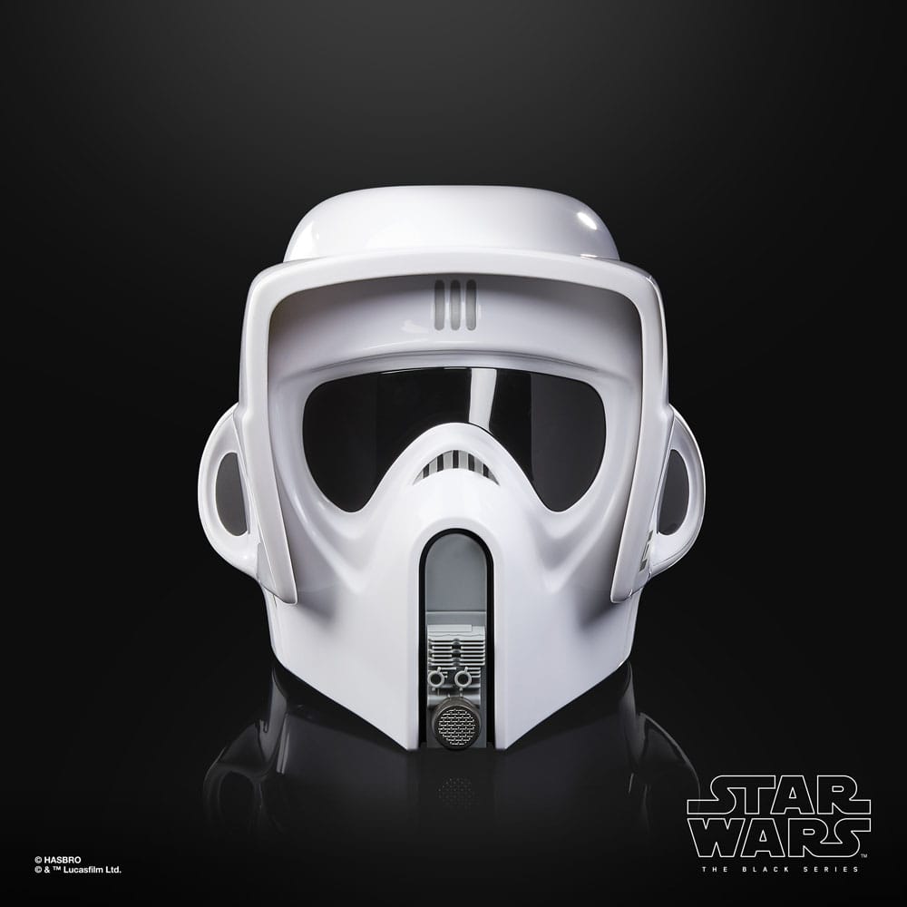 HASBRO - STAR WARS - Black Series Electronic Helmet Scout Trooper Replice: 1/1