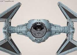 BANDAI MODEL KIT- Star Wars Plastic Model Kit TIE Interceptor 1/72