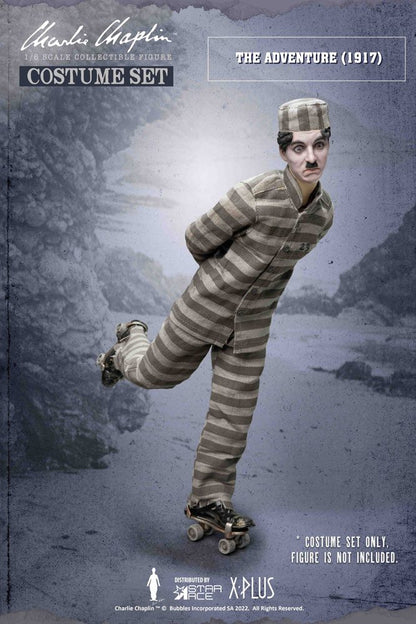 STAR ACE - Charlie Chaplin My Favourite Movie Costume Set 1/6 Costume C (Prisoner)