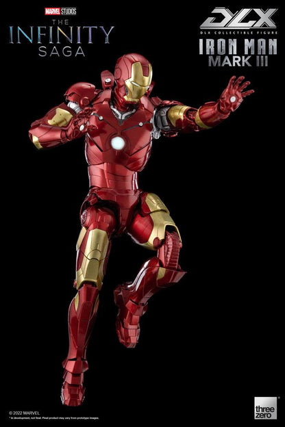 THREEZERO - Infinity Saga DLX Action Figure 1/12 Iron Man Mark 3 17 cm