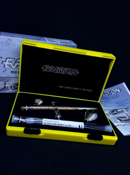 HARDER & STEENBECK - Airbrush Evolution Silverline 2 in 1