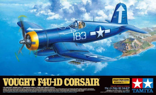 TAMIYA MODEL KIT - Vought F4U-1D Corsair 1/32