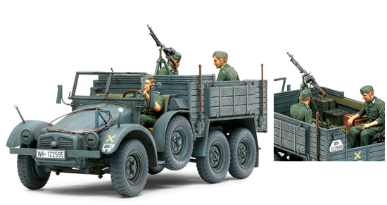 TAMIYA - 6x4 Truck Krupp Protze Personnel Carrier  1/35