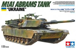 TAMIYA MODEL KIT - M1A1 Abrams Tank "Ucraine"  1/35