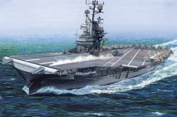 TRUMPETER MODEL KIT - USS Intrepid CV-11  1/350