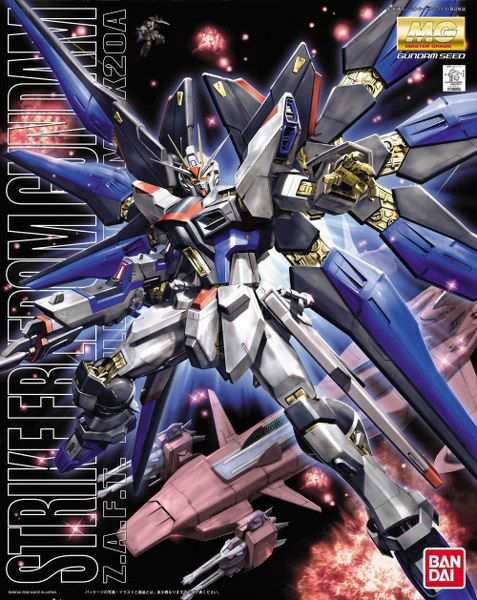 BANDAI - Gunpla - MG Strike Freedom Gundam Z.A.F.T. Mobile Suit ZGMF-X20A 1/100