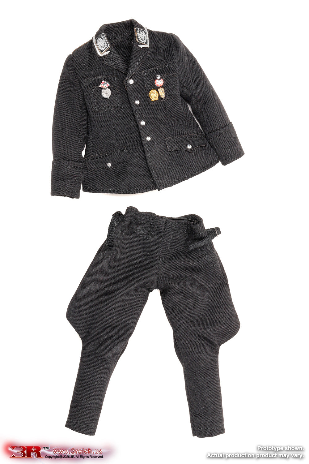 DID/3R - Heinrich Himmler (Black Ver.) 1/12 Scale Mini Reich Series TG80008