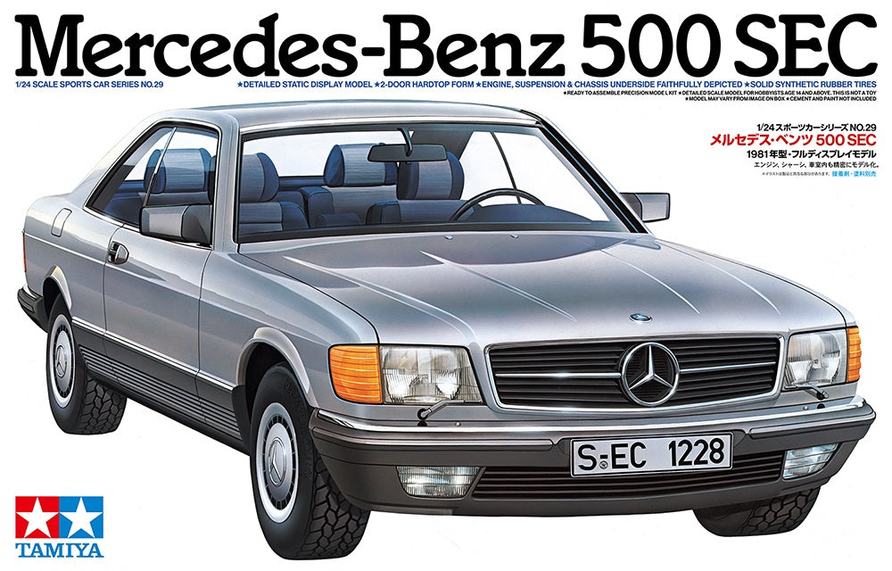 TAMIYA - MERCEDES BENZ 500 SEC  1/24