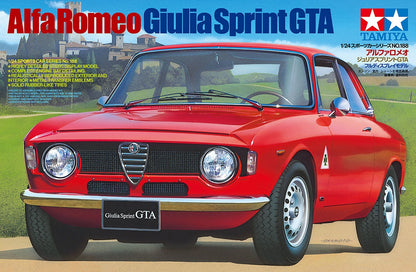 TAMIYA MODEL KIT - ALFA ROMEO GIULIA SPRINT GTA  1/24