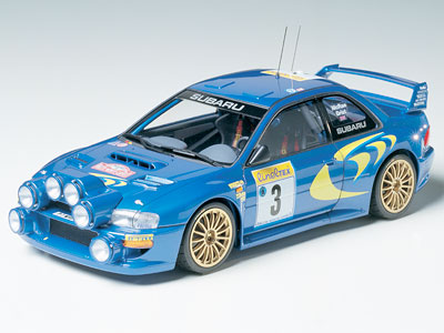 TAMIYA MODEL KIT - SUBARU IMPREZA WRC Montecarlo 1998  1/24