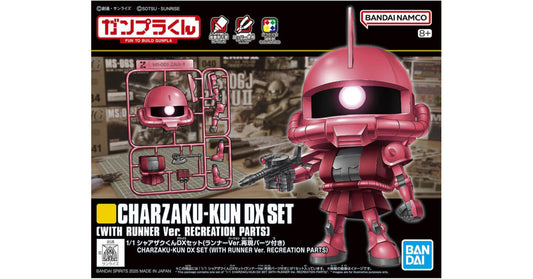 BANDAI - Charzaku-kun Dx Set With Runner Recreation Parts