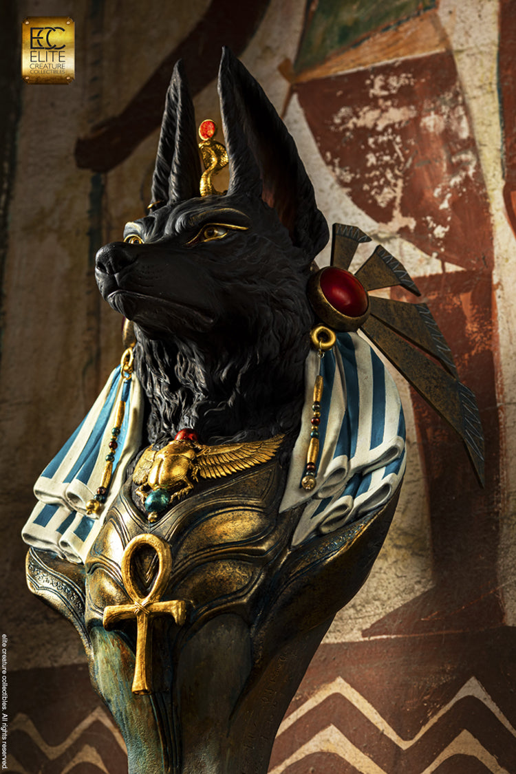 ELITE CREATURE - Anubis Life-Size Bust by Miyo Nakamura