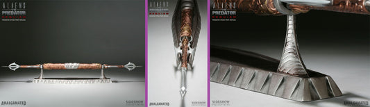 SIDESHOW - Aliens vs Predator - Requiem - Predator Spear - Prop Replica