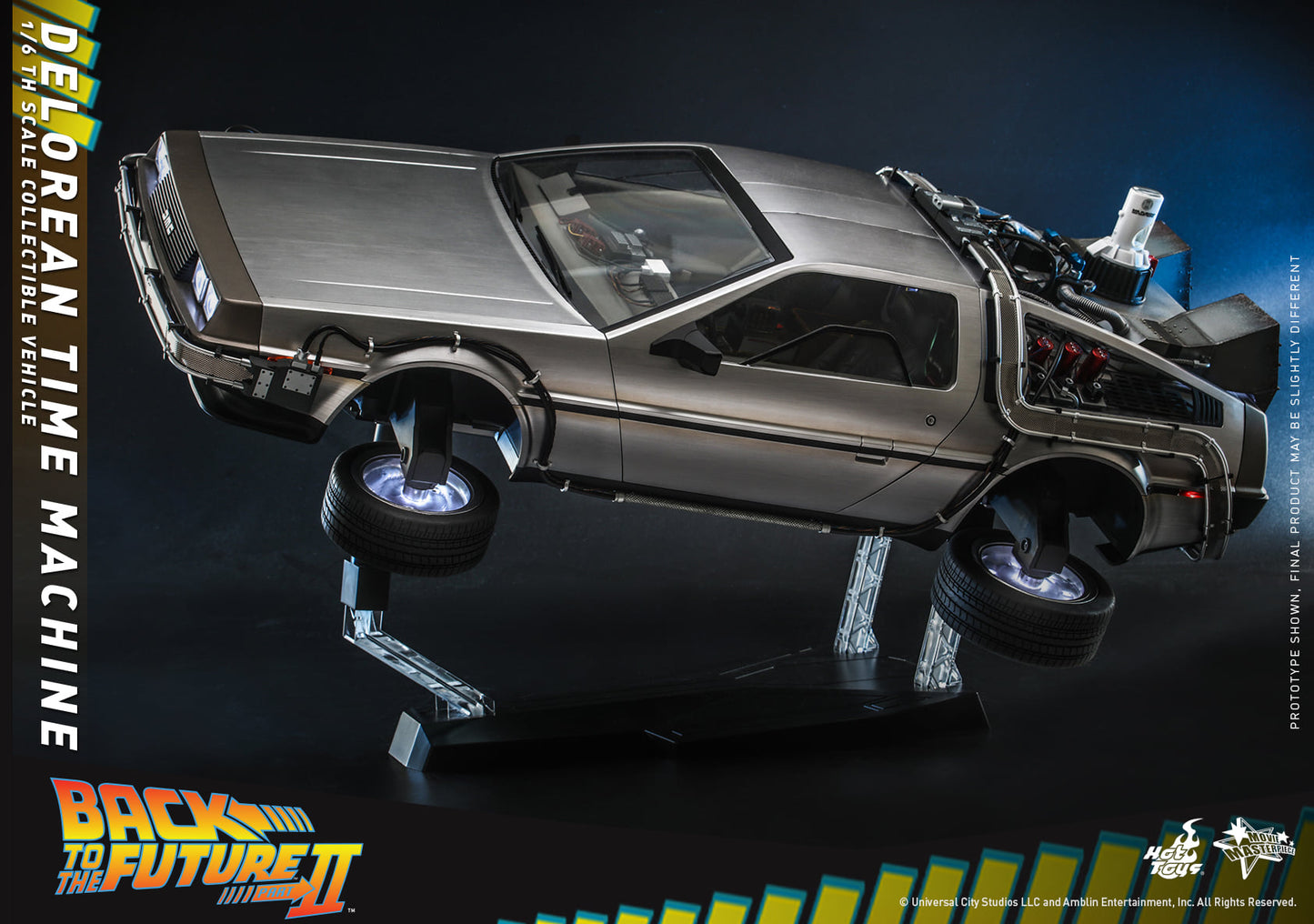 HOT TOYS - Back To The Future - DeLorean Time Machine 1/6 Scale