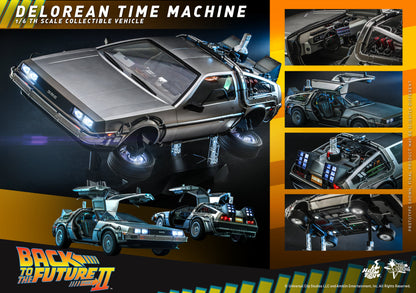 HOT TOYS - Back To The Future - DeLorean Time Machine 1/6 Scale