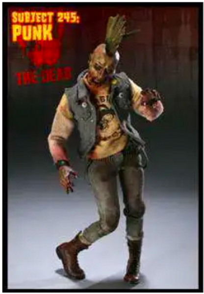 SIDESHOW - The Dead Subject 245: Punk 1:6 Collectible Figure