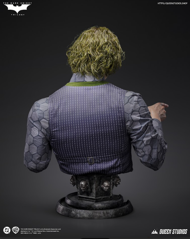 QUEEN STUDIOS - The Dark Knight: The Joker Life-Size Bust