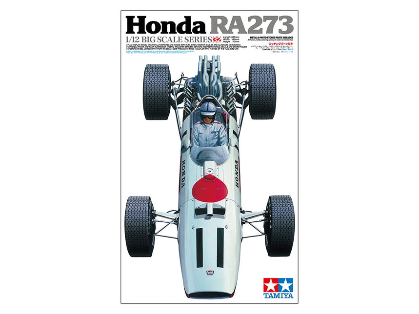 TAMIYA -  Honda RA273 with Photo-Etched Parts  1/12