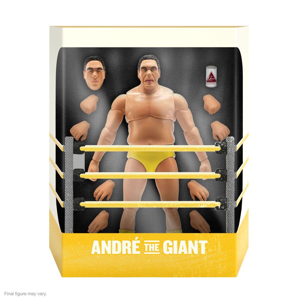 SUPER 7 - Andre The Giant Ultimates Action Figure Andre (Yellow Trunks) 20 cm