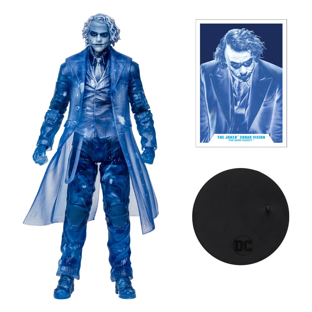 Mc FARLANE TOYS – DC Multiverse Action Figure The Joker (The Dark Knight) (Sonar Vision Variant) (Gold Label) 18 cm