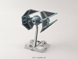 BANDAI MODEL KIT- Star Wars Plastic Model Kit TIE Interceptor 1/72