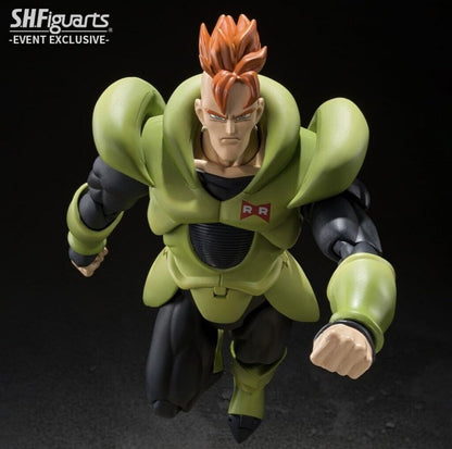 BANDAI - Dragon Ball Android 16 S.H. Figuarts Action Figure EXCLUSIVE Edition