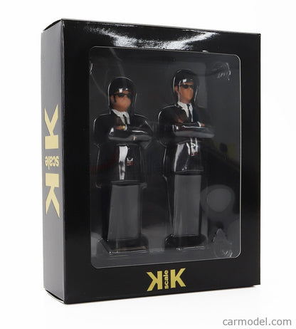 KK Scale 1:18 SET DI DUE FIGURINE CON JAKE ED ELWOOD - KKFIG009