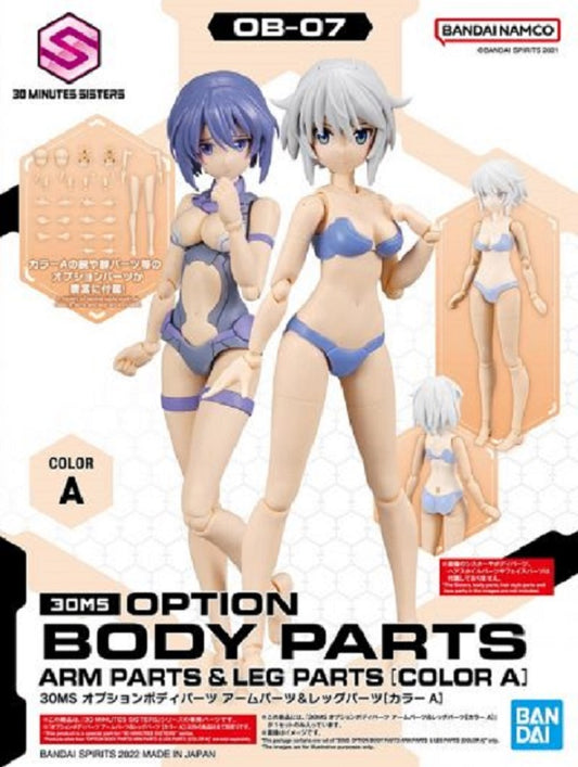 BANDAI - 30MS - Options Body Parts Arm & Leg Color A OB-07 1/144