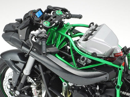 TAMIYA MODEL KIT - KAWASAKI NINJA H2 CARBON  1/12