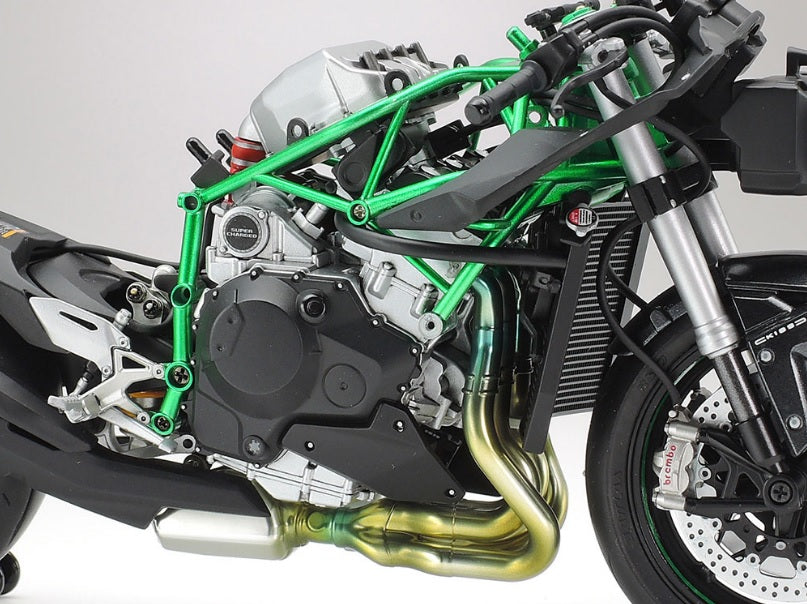 TAMIYA MODEL KIT - KAWASAKI NINJA H2 CARBON  1/12