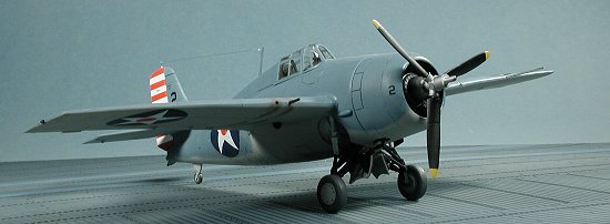 TAMIYA - Grumman F4F-4 Wildcat 1/48