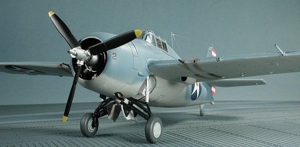 TAMIYA - Grumman F4F-4 Wildcat 1/48