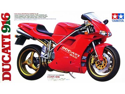 TAMIYA MODEL KIT - Ducati 916 (limited edition)  1/12