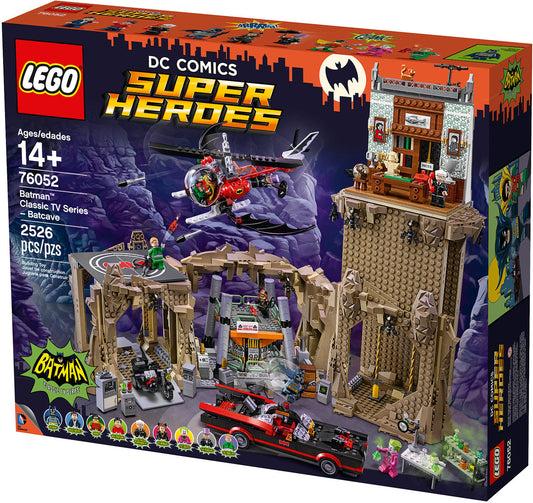LEGO DC Super Heroes 76052 - Serie Television Batman&#x21:22; Classic - Batcaverna